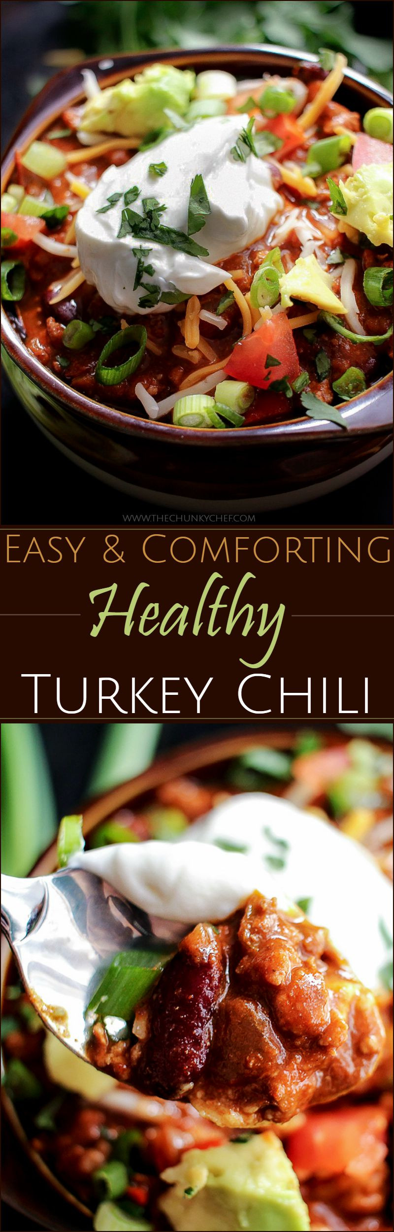 Heart Healthy Turkey Chili
 Heart Healthy Turkey Chili The Chunky Chef