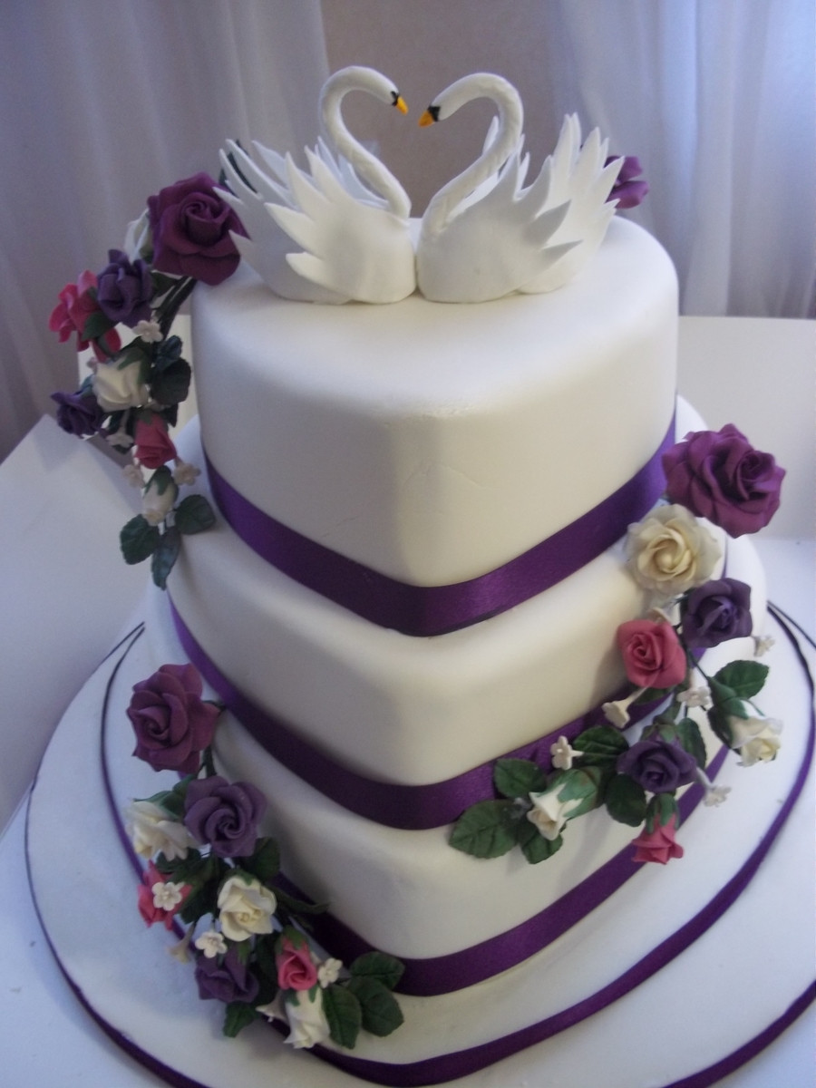 Heart Shape Wedding Cakes
 Heart Shaped Wedding Cake CakeCentral