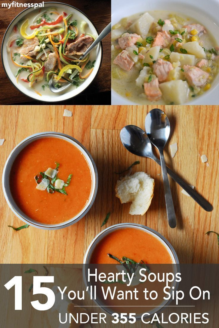 Hearty Healthy Soups
 15 Hearty Soups You’ll Want to Sip –Under 355 Calories