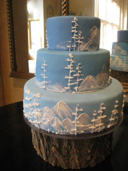 Heritage Wedding Cakes
 Icy Mountains Cake Wedding Cakes