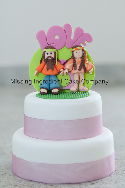 Hippie Wedding Cakes
 View Wedding Gowns hippie wedding ideas candy bar at