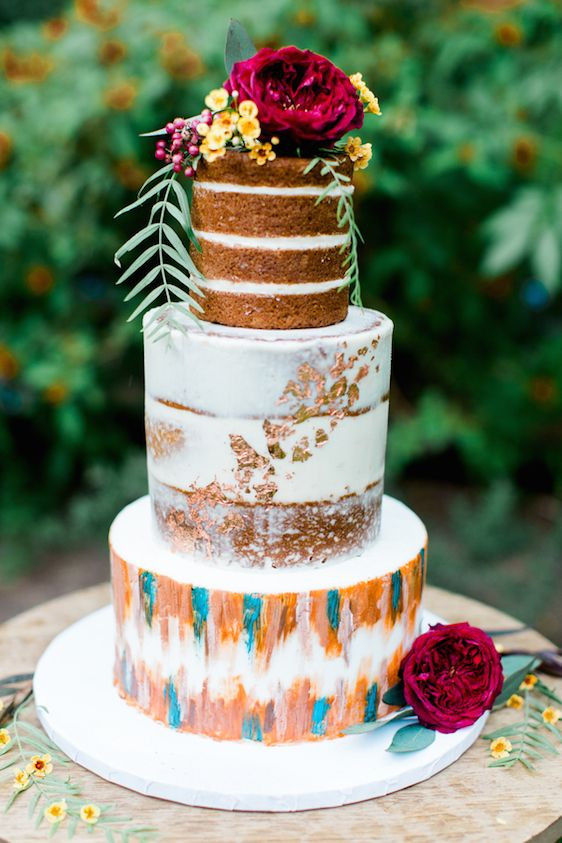 Hippie Wedding Cakes
 37 Summer Boho Chic Wedding Ideas To Get Inspired