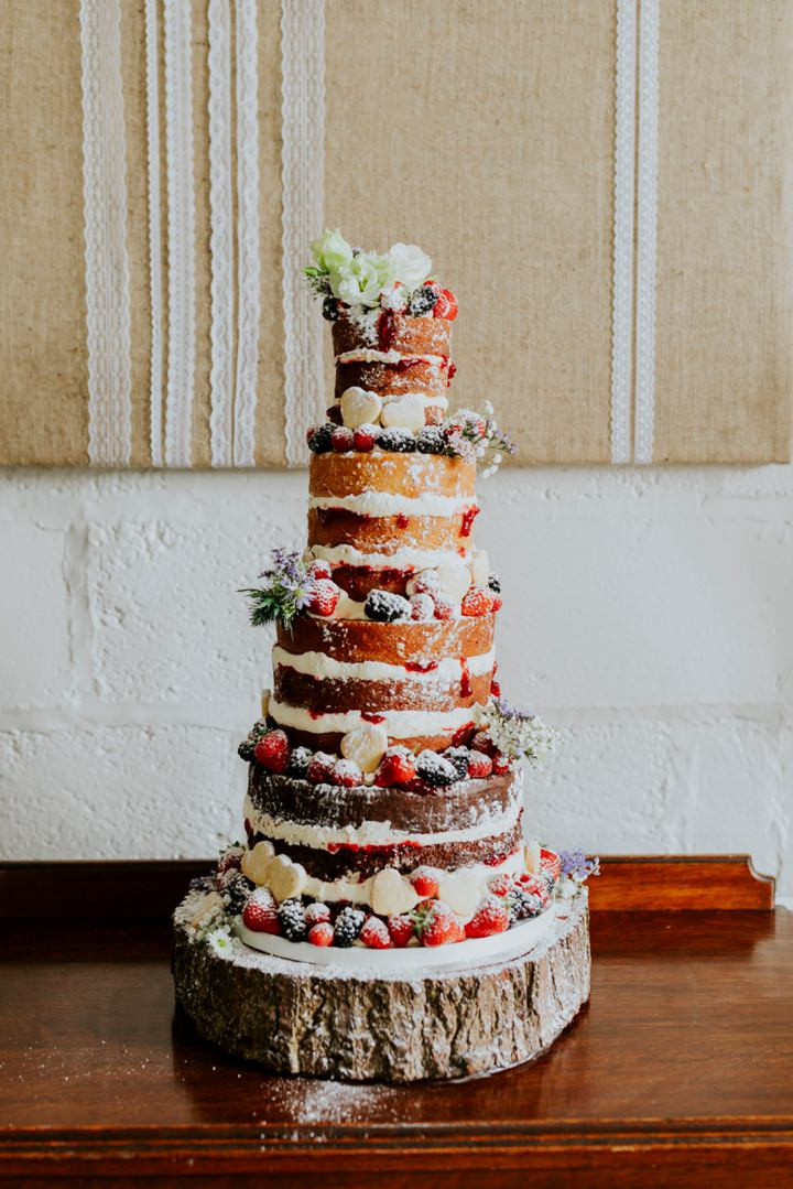 Hippie Wedding Cakes
 Boho Pins Top 10 Pins of the Week Naked Wedding Cakes