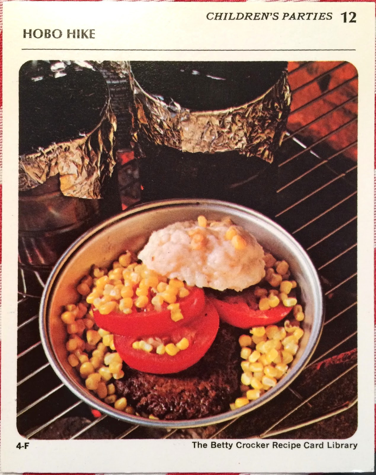 Hobo Dinner Camping
 Real Family Camping Retro Camping Recipe Hobo Dinners