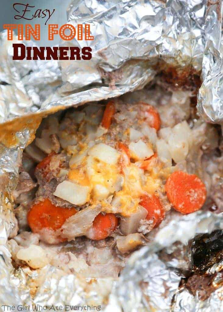 Hobo Dinners Camping
 Easy Tin Foil Dinners The Girl Who Ate Everything