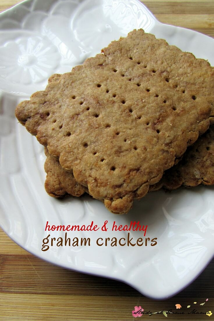 Homemade Crackers Healthy
 Healthy Graham Cracker Recipe ⋆ Sugar Spice and Glitter