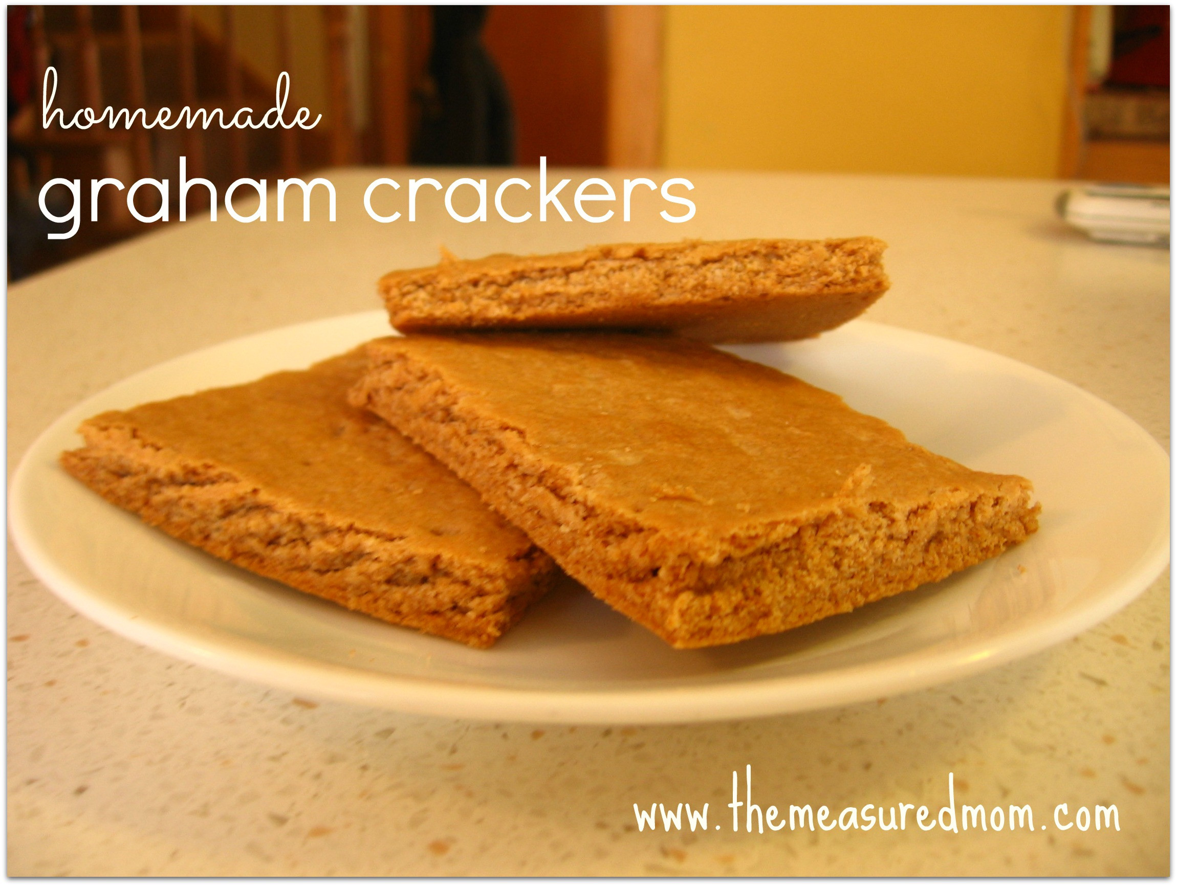 Homemade Crackers Healthy
 Homemade Graham Crackers The Measured Mom