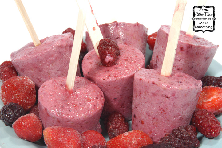 Homemade Fruit Smoothies Healthy
 Cathie Filian Homemade Fruit Smoothie Pops