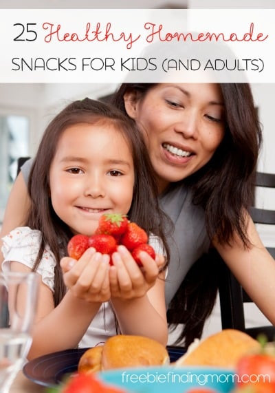 Homemade Healthy Snacks For Adults
 25 Healthy Homemade Snack Ideas for Kids