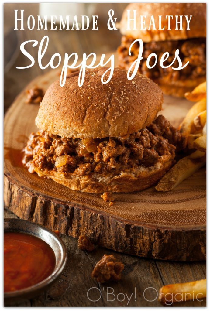Homemade Sloppy Joes Healthy
 Healthy Homemade Sloppy Joe Recipe Perfect for Busy Families