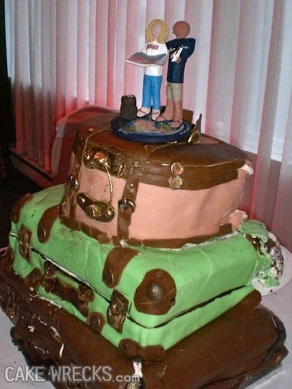 Horrible Wedding Cakes
 Wedding Cakes So Bad You Might Reconsider Getting Married