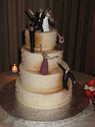 Horror Wedding Cakes
 horror wedding cake