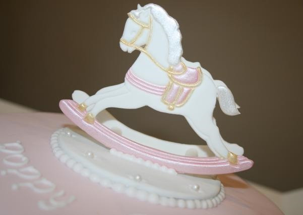 Horse Cake Toppers For Wedding Cakes
 Rocking Horse Cakes & Cake Topper Tutorial – Cake Geek