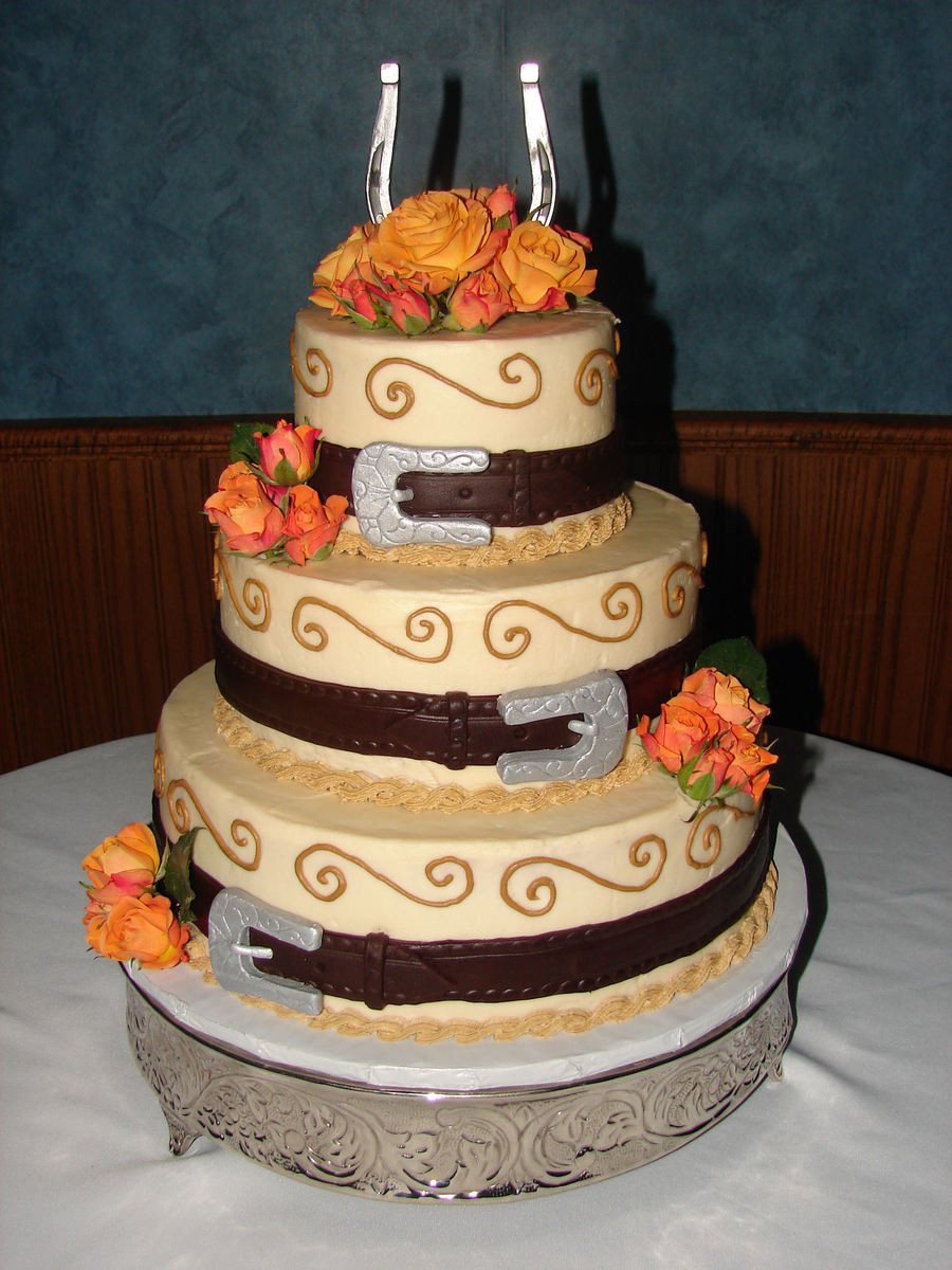 Horse Wedding Cakes
 Horseshoe Wedding Cake CakeCentral