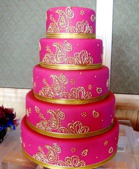 Hot Pink Wedding Cakes
 Wedding Cakes on Pinterest