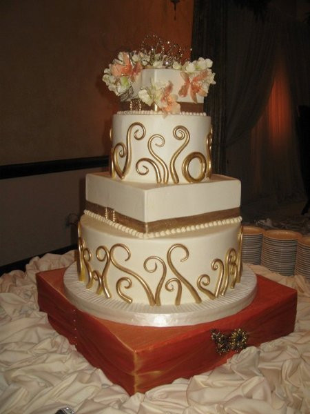 Houston Wedding Cakes
 Cakes by Gina Houston TX Wedding Cake