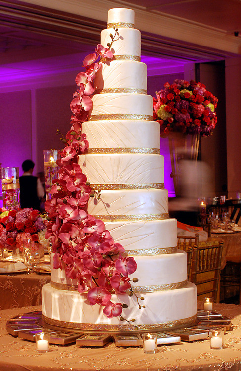 Huge Wedding Cakes
 Domestic Arts Custom Cakes