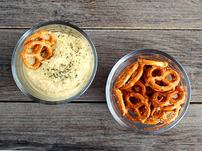 Hummus And Pretzels Healthy
 Healthy Plant Based Lunches on the Go I LOVE VEGAN