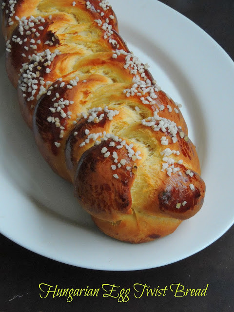 Hungarian Easter Bread
 Priya s Versatile Recipes Fonott Kalács Hungarian Egg