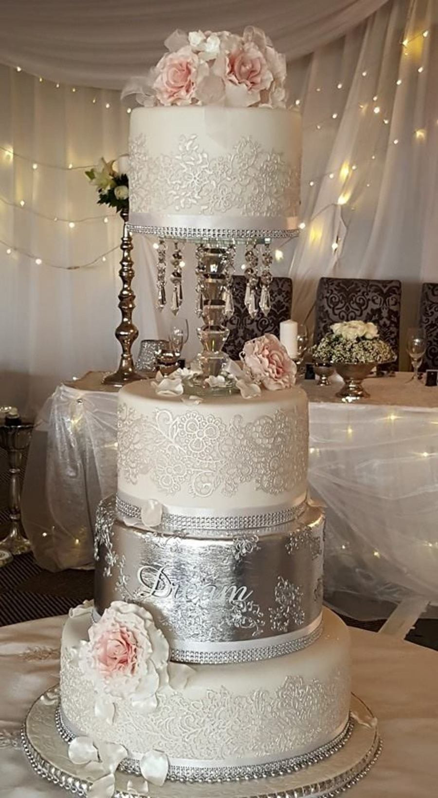 I Do Wedding Cakes
 Wedding Cake Silver Dreams 2015 Cornelia Marreiros