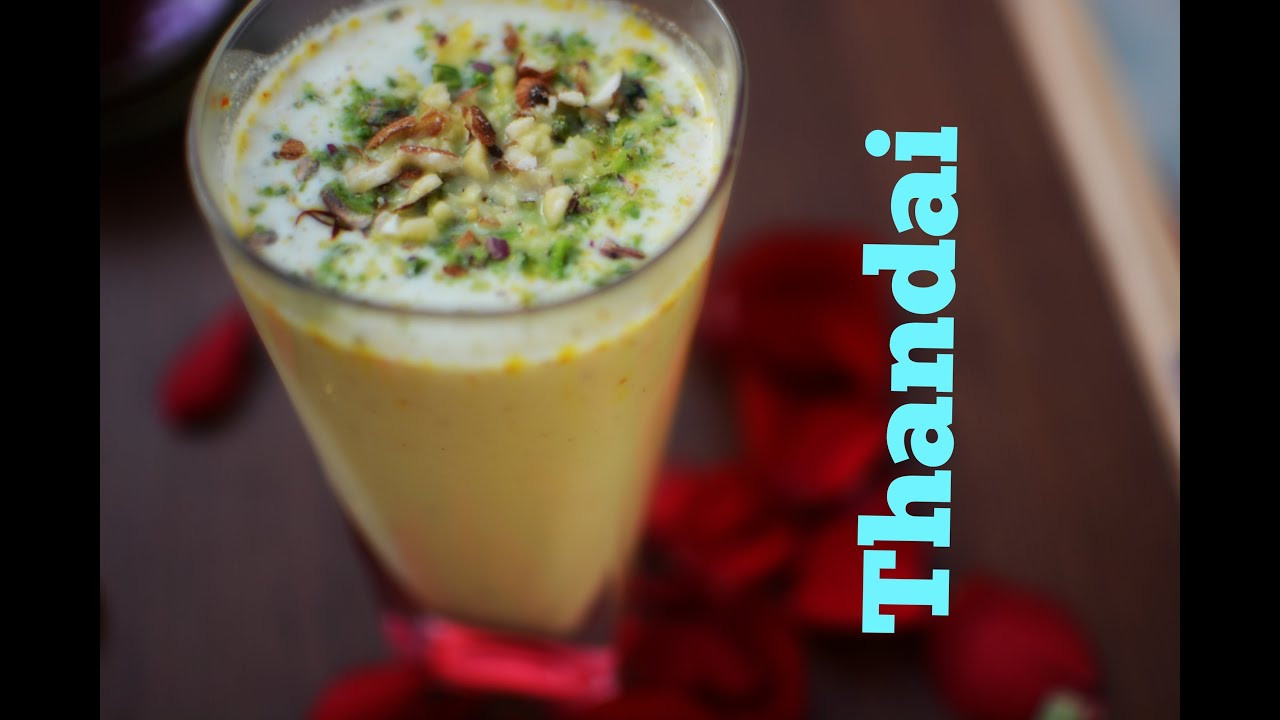 Indian Drinks For Summer
 Thandai Indian Summer Drink