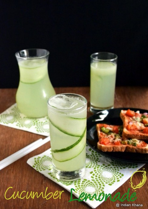 Indian Drinks For Summer
 Cucumber Lemonade