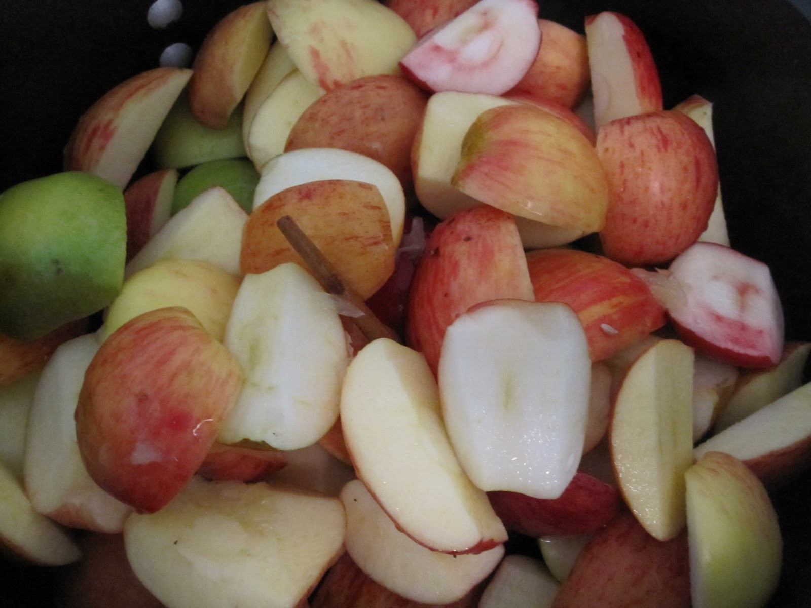 Indian Summer Applesauce
 WineBookGirl Maple Cranberry Apple Sauce