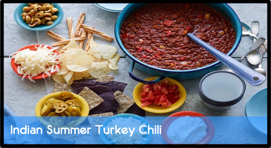 Indian Summer Turkey Chili
 Indian Summer Turkey Chili