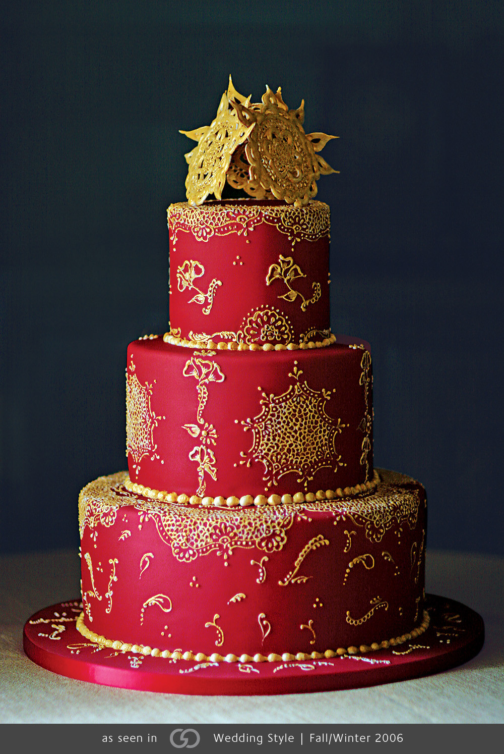 Indian Wedding Cakes
 20 Super Fancy Looking Wedding Cakes Page 10 of 21