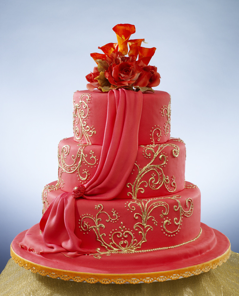 Indian Wedding Cakes
 sumptuous indian wedding cake