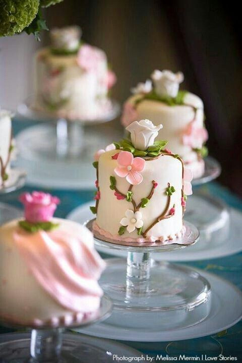 Individual Wedding Cakes
 Body Mind Spirit and STAMPS A Friend Touches Your Heart