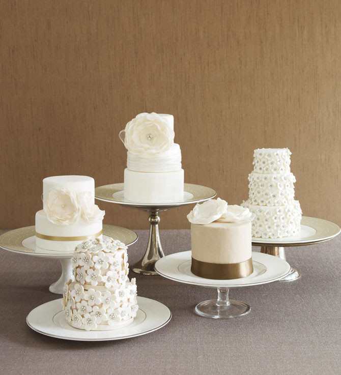 Individual Wedding Cakes
 The Most Charming Mini Wedding Cakes Ever