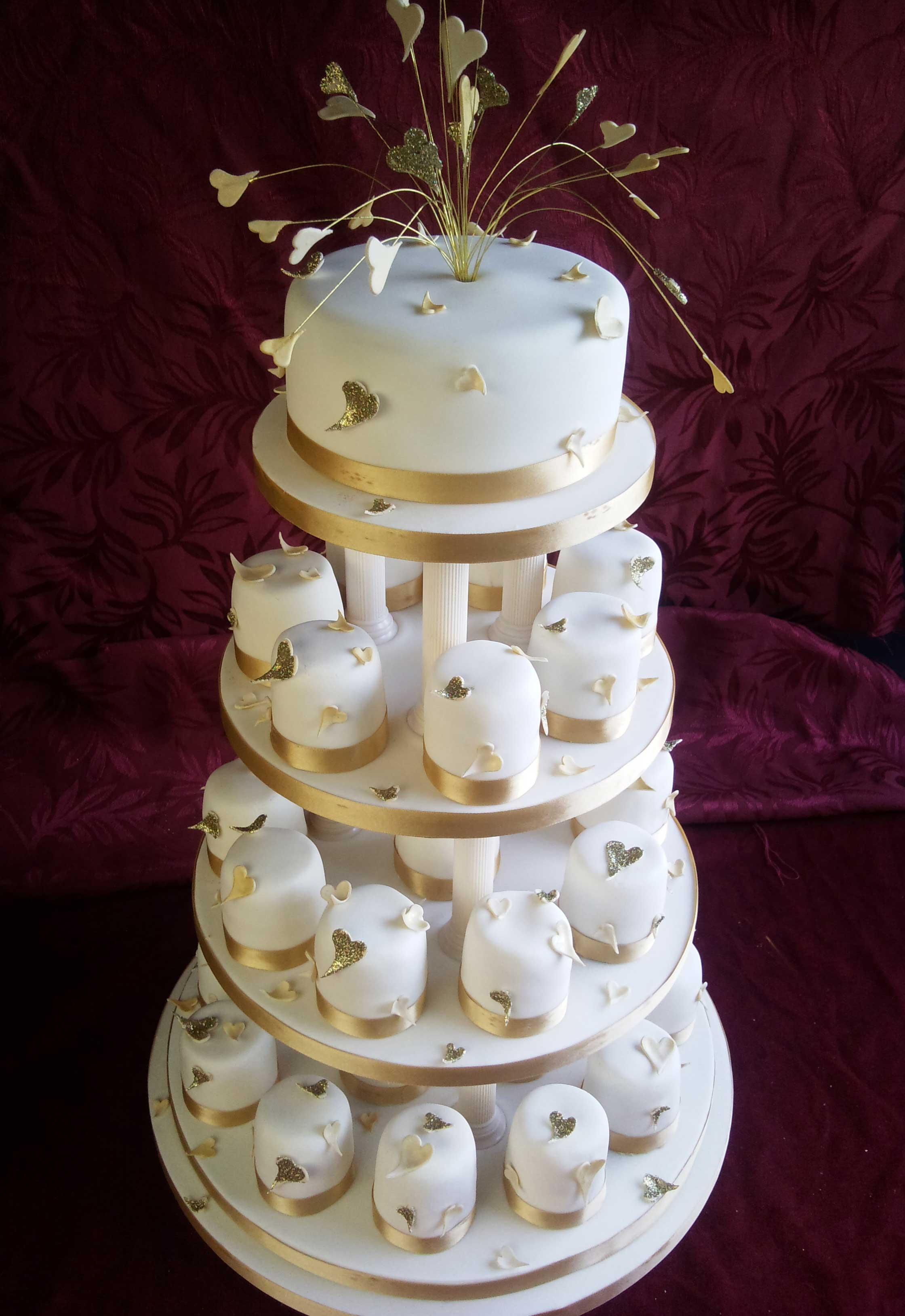 Individual Wedding Cakes
 Individual cakes for weddings idea in 2017