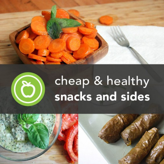 Inexpensive Healthy Snacks
 416 Cheap and Healthy Snack and Side Dish Recipes