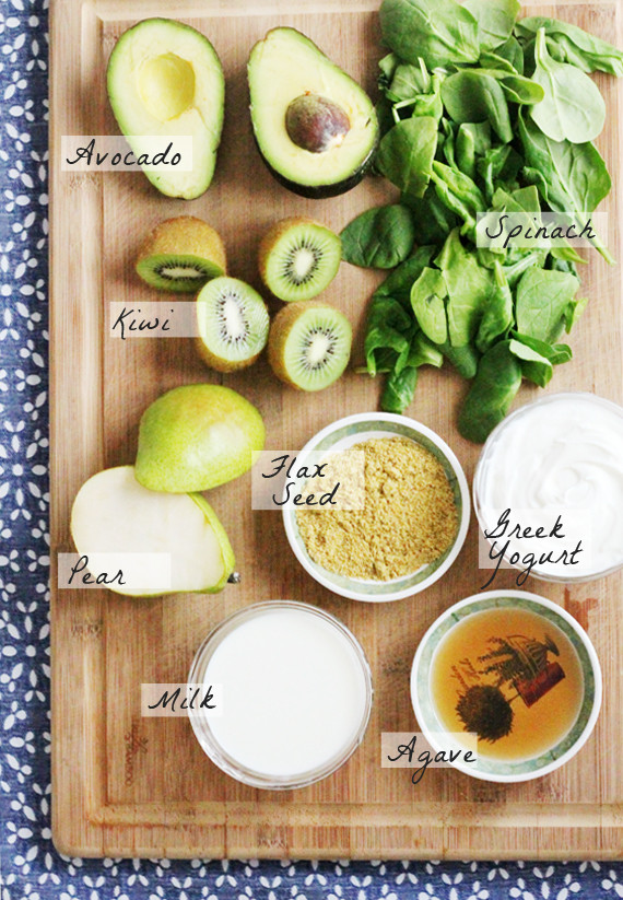 Ingredients For Healthy Smoothies
 Recipe Clean Green Smoothie