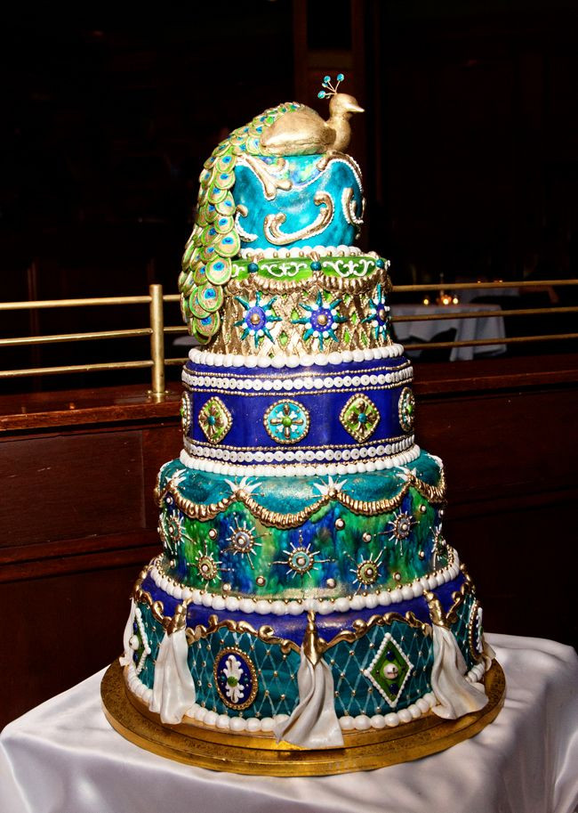 Insane Wedding Cakes
 763 best images about Peacock Cakes on Pinterest