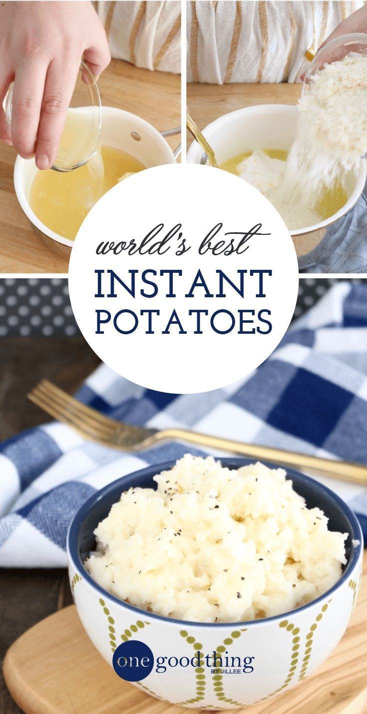 Instant Mashed Potatoes Healthy
 Healthy Recipes Why put all that time and effort into