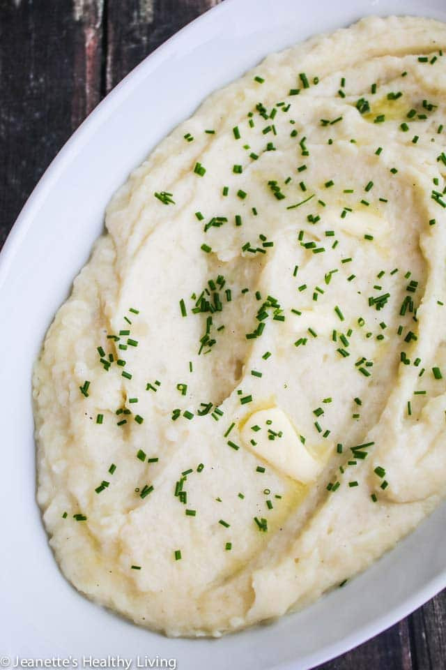 Instant Mashed Potatoes Healthy
 Cauliflower Garlic Mashed Potatoes Instant Pot