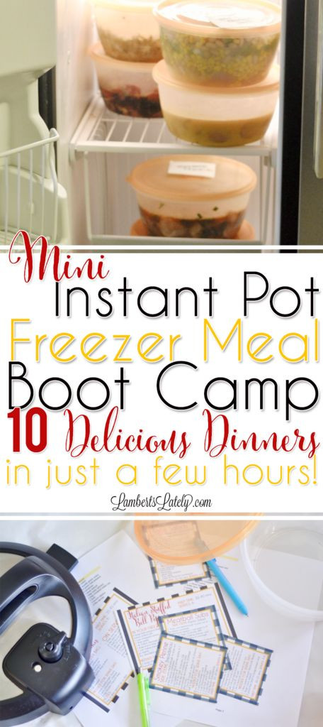 Instant Pot Camping Recipes
 Best 25 Boot camp ideas on Pinterest