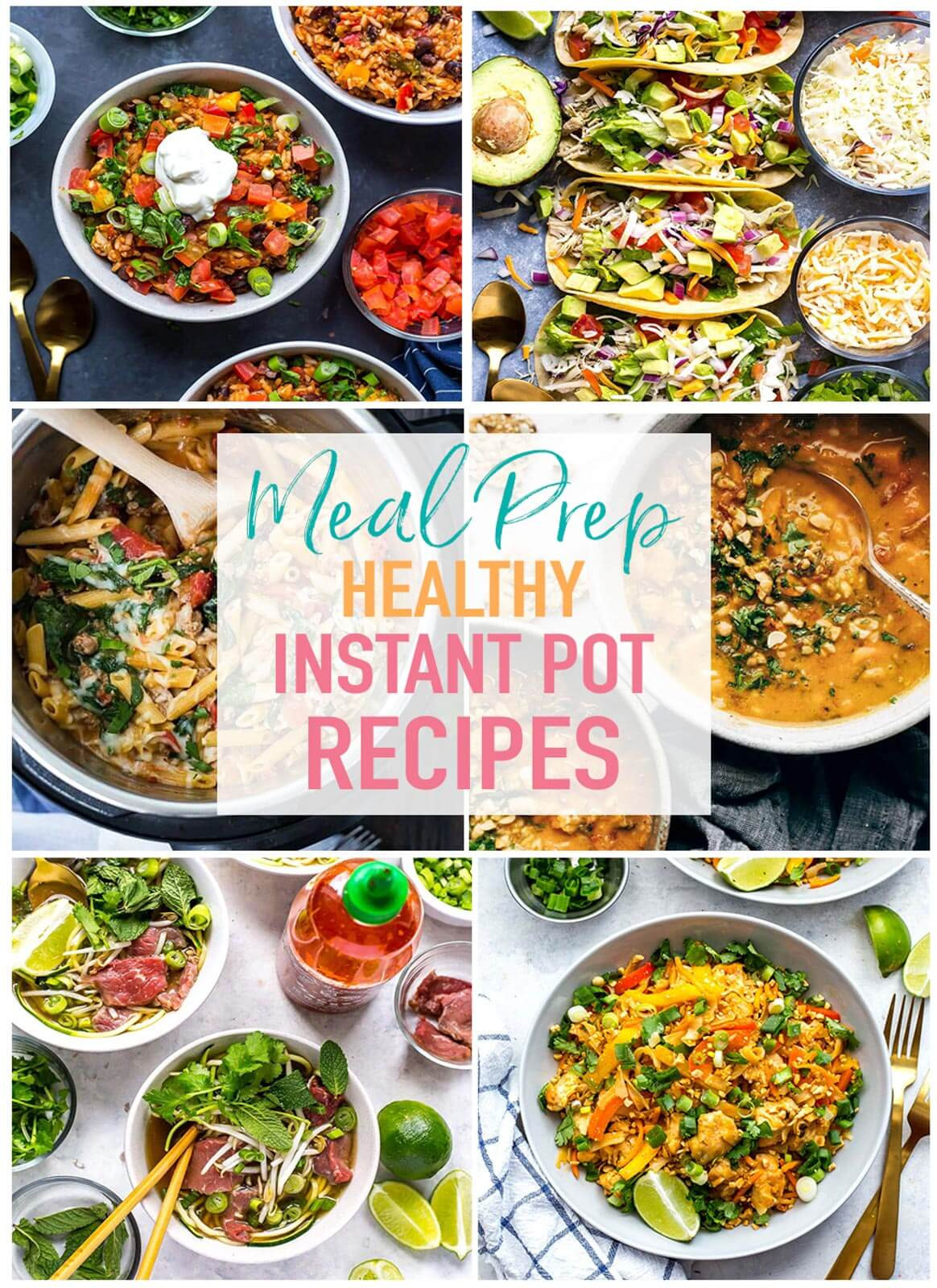 Instant Pot Dinner Recipes Healthy
 17 Healthy Instant Pot Recipes for Meal Prep The Girl on