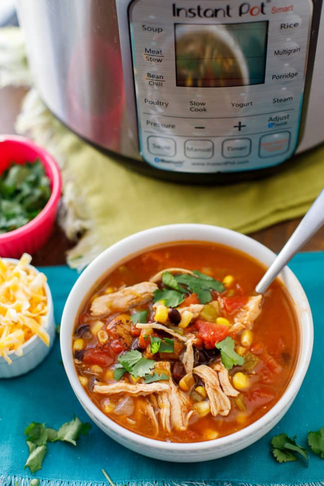 Instant Pot Healthy Soup Recipes
 Instant Pot Chicken Taco Soup Instant Pot Taco Soup