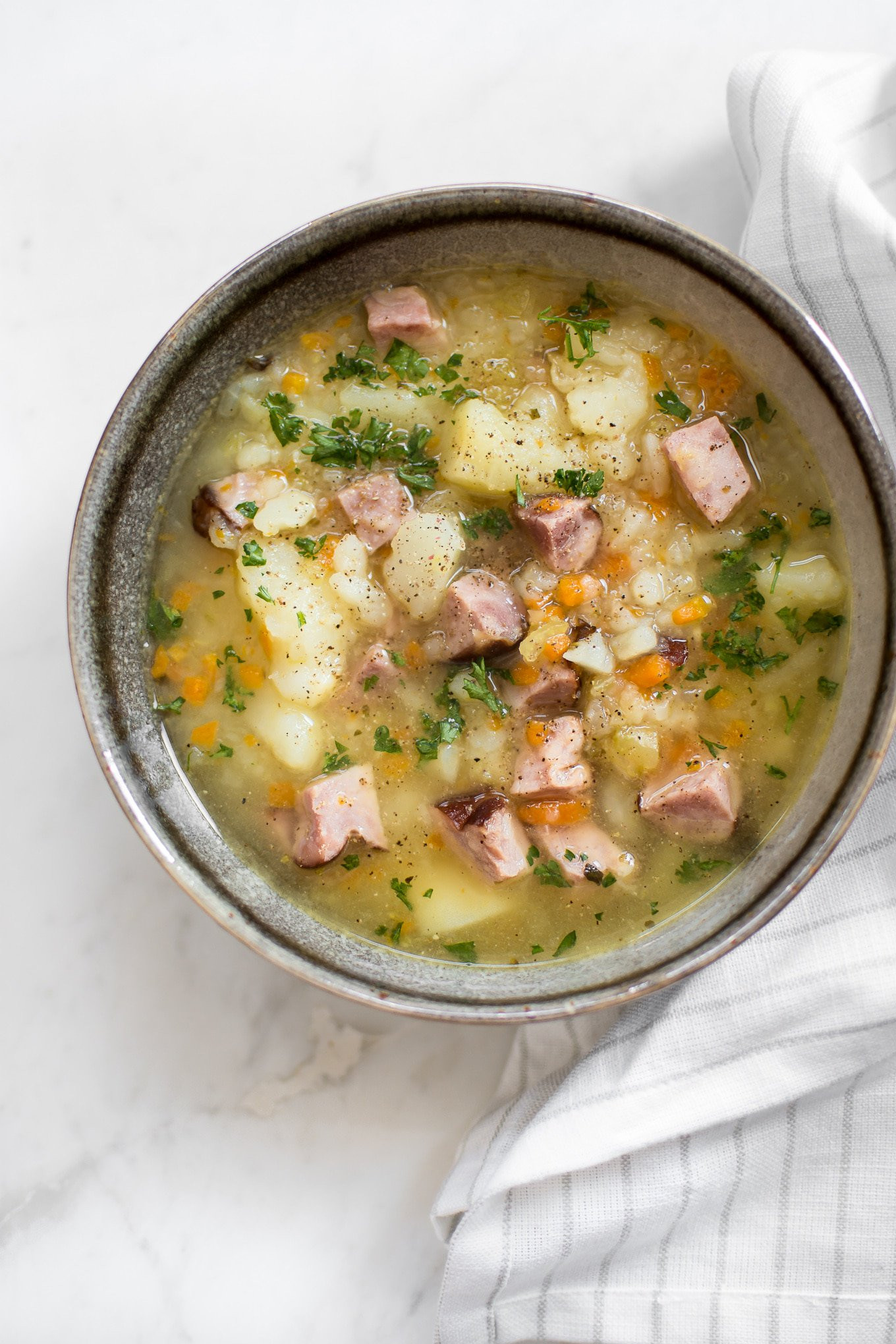 Instant Pot Potato Soup Healthy
 Instant Pot Ham and Potato Soup Recipe • Salt & Lavender