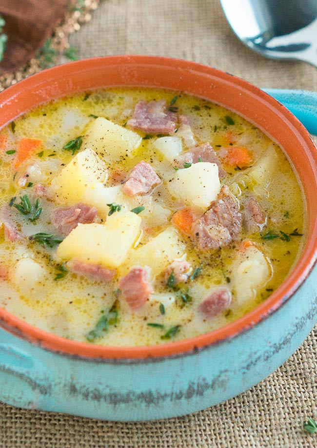 Instant Pot Potato Soup Healthy
 Instant Pot Ham and Potato Soup