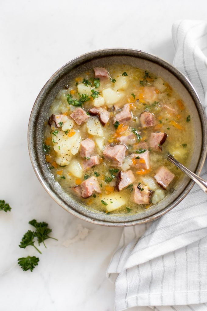 Instant Pot Potato Soup Healthy
 Instant Pot Ham and Potato Soup Recipe • Salt & Lavender