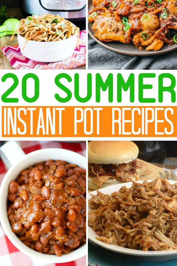 Instant Pot Recipes Summer
 20 Instant Pot Summer Dishes Adventures of a Nurse