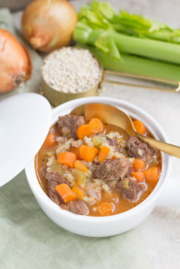 Instant Pot Soup Recipes Healthy
 Healthy Instant Pot Beef Barley Soup The Clean Eating Couple
