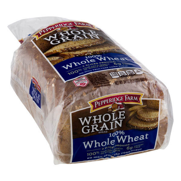 Is 100 Whole Wheat Bread Healthy
 Pepperidge Farms Whole Grain Whole Wheat Bread 24OZ