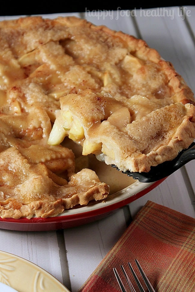 Is Apple Pie Healthy
 Homemade Caramel Apple Pie Happy Food Healthy Life