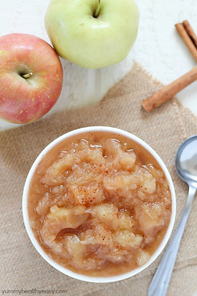 Is Applesauce Healthy
 Homemade Crock Pot Applesauce Yummy Healthy Easy