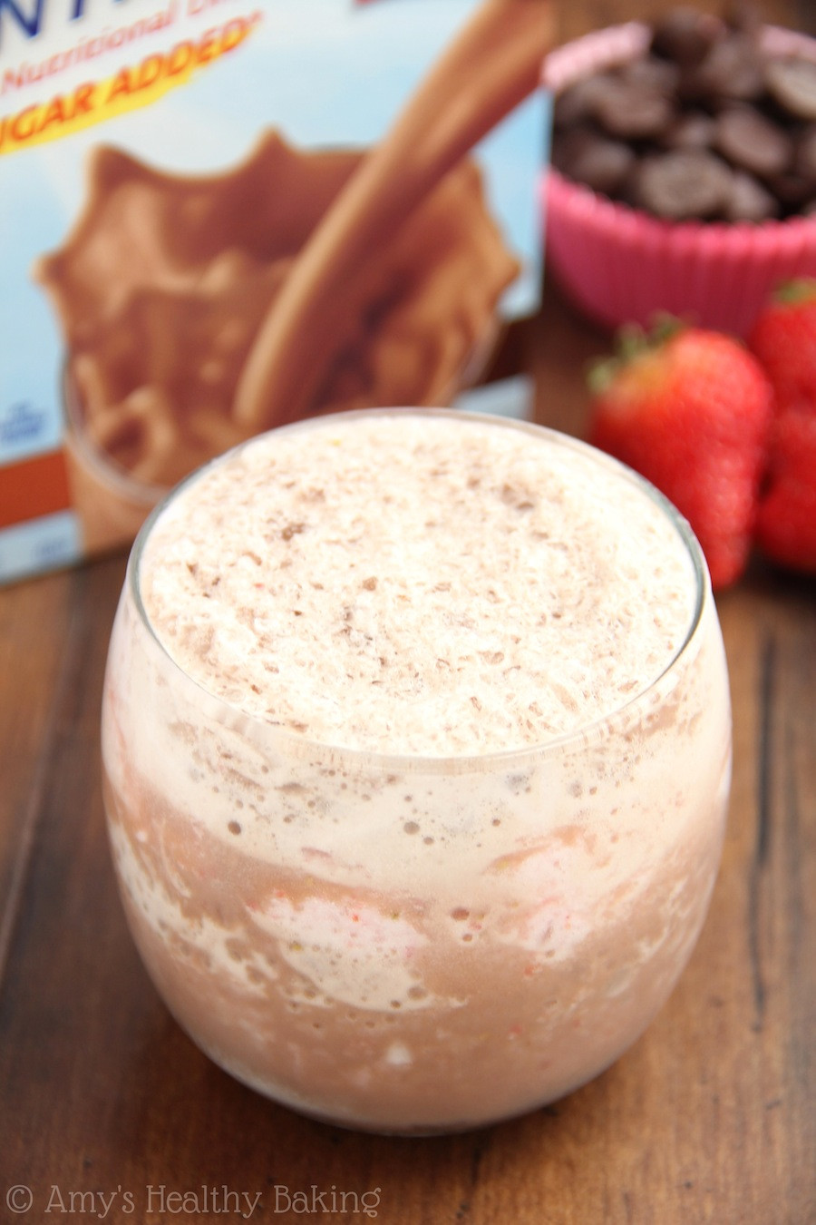 Is Breakfast Essentials Healthy
 Chocolate Covered Strawberry Smoothie with Carnation